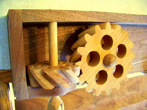 Hoe maak je tandwielen van hout?? |