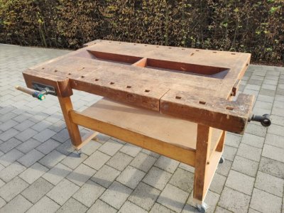 overdrijving Drink water jukbeen Te koop: dubbele meubelmakers werkbank | Woodworking.nl